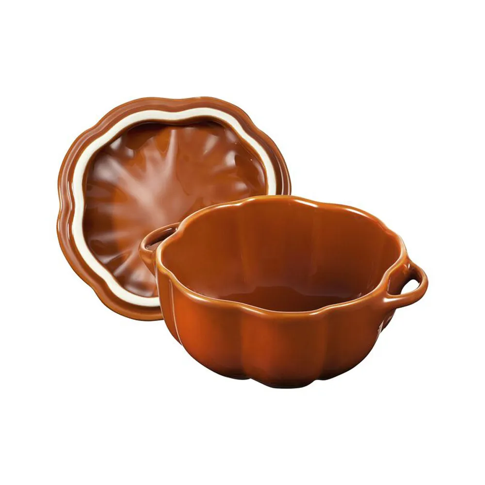 Mini cocotte Staub céramique Citrouille - 2 tailles